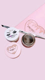 eyebrow pomade, medium brow.