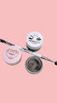 eyebrow pomade, dark.
