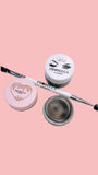 eyebrow pomade, dark.