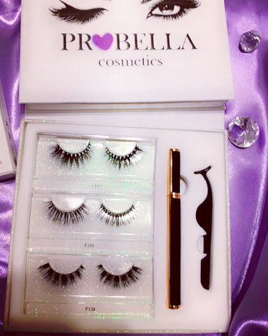 eyelashes book.