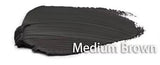 eyebrow pomade, medium brow.